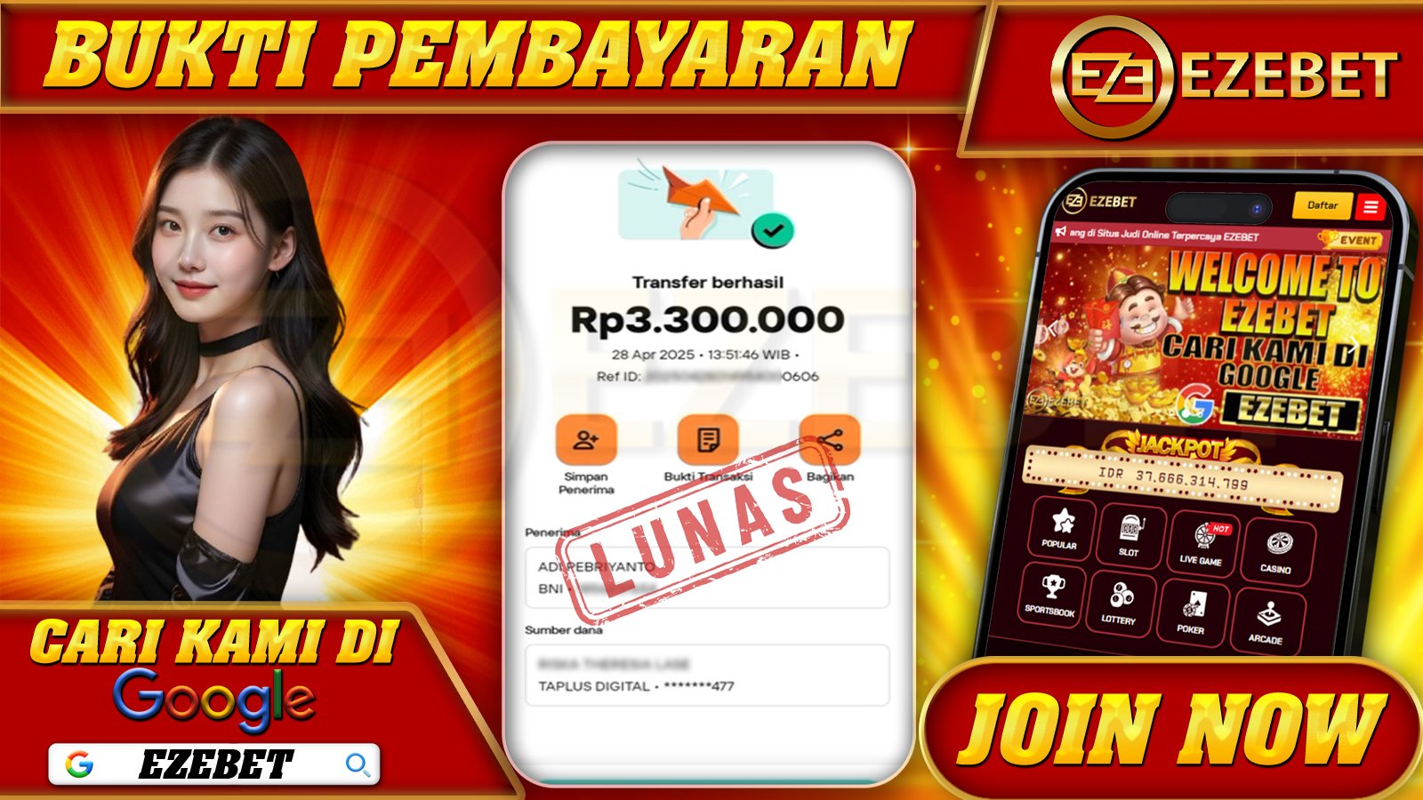EZEBET KEMENANGAN MEMBER SLOT GAMES LUCKY NEKO Rp. 3.300.000,- LUNAS