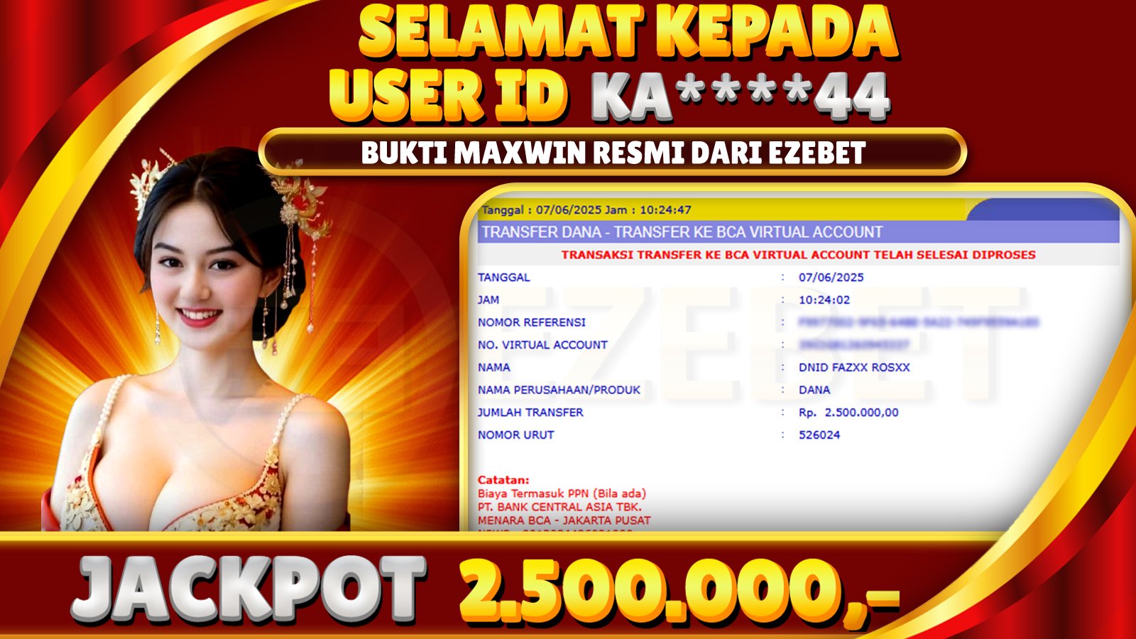 EZEBET KEMENANGAN MEMBER SLOT GAMES MAYA ELEMENTAL TOTEM Rp. 2.500.000,- LUNAS