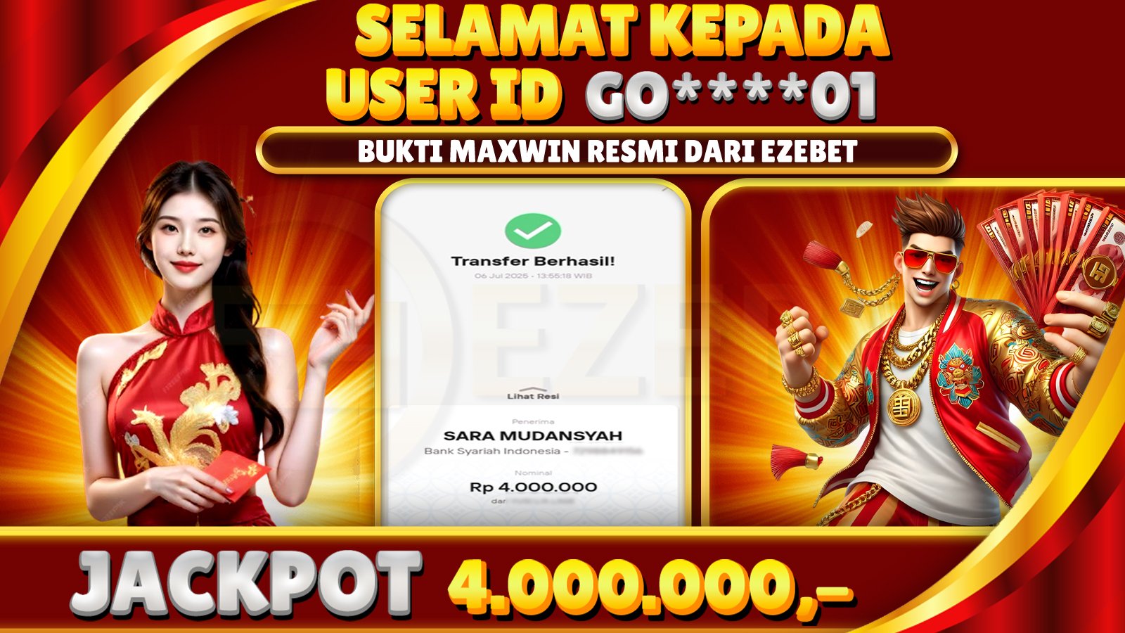 EZEBET KEMENANGAN MEMBER SLOT GAMES GATES OF OLYMPUS Rp. 4.000.000,- LUNAS